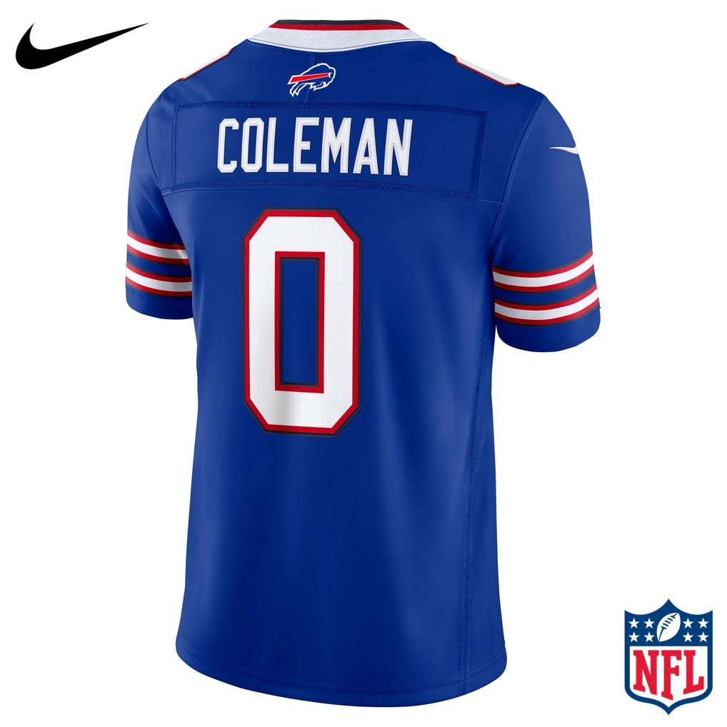 Nike Keon Coleman #0 Buffalo Bills Royal Blue Home Game Jersey