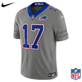 Nike Josh Allen #17 Buffalo Bills Gray Alternate Game Jersey