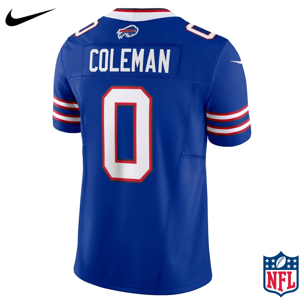 Nike Keon Coleman #0 Buffalo Bills Royal Blue Home Game Jersey