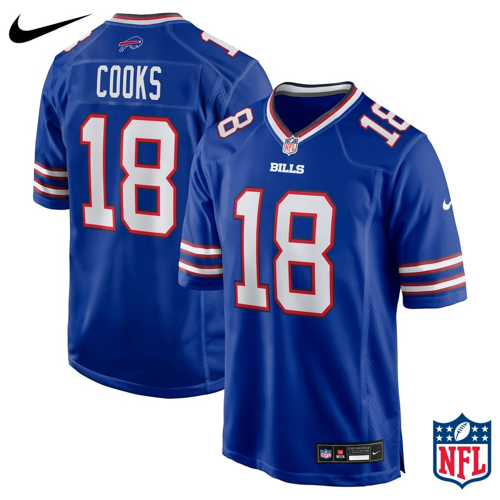 Nike Amari Cooper #18 Buffalo Bills Royal Blue Home Game Jersey