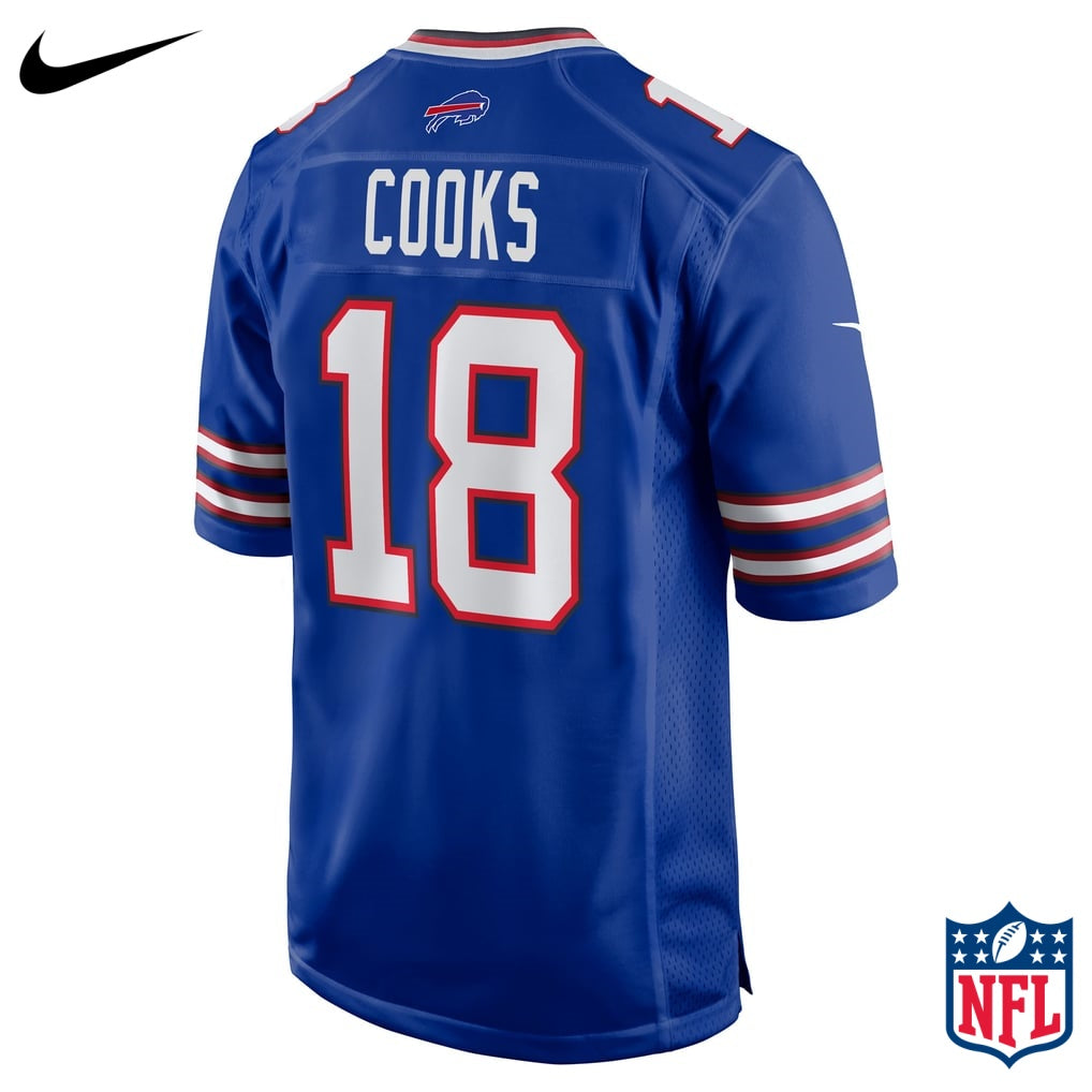 Nike Amari Cooper #18 Buffalo Bills Royal Blue Home Game Jersey