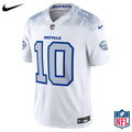 Nike Khalil Shakir #10 Buffalo Bills White Away Game Jersey