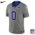 Nike Keon Coleman #0 Buffalo Bills Gray Alternate Game Jersey