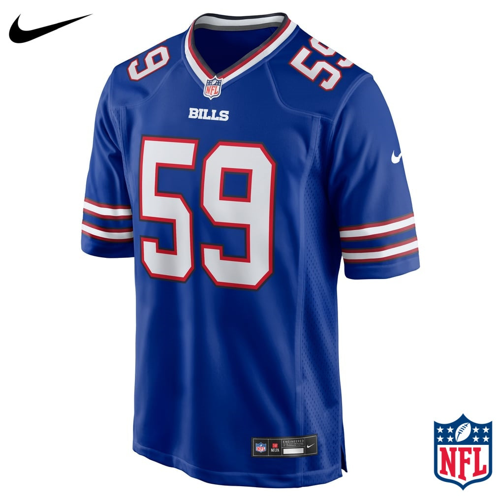 Nike Mitch Morse #59 Buffalo Bills Royal Blue Home Game Jersey