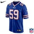 Nike Mitch Morse #59 Buffalo Bills Royal Blue Home Game Jersey