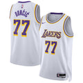 Nike Luka Dončić #77 Los Angeles Lakers White Away Swingman Jersey