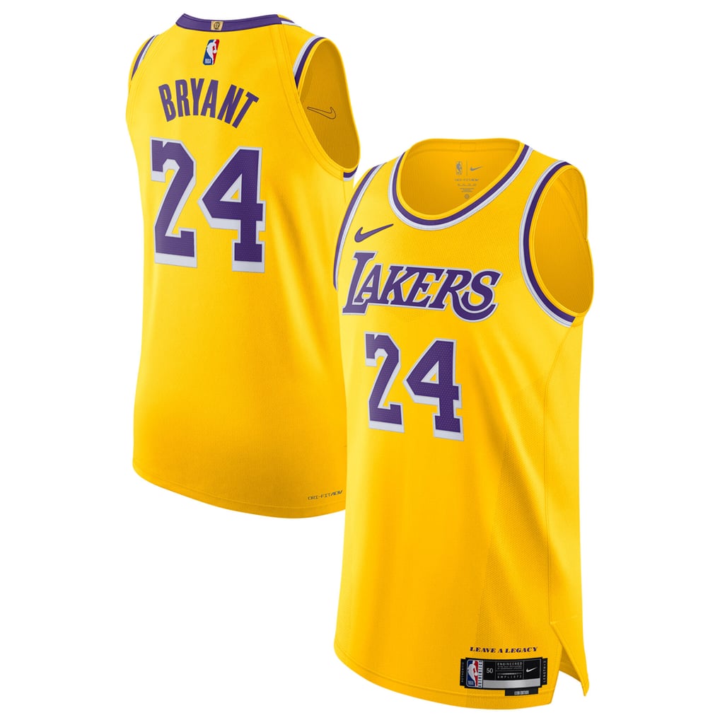 Nike Kobe Bryant #24 Los Angeles Lakers Gold Home Swingman Jersey