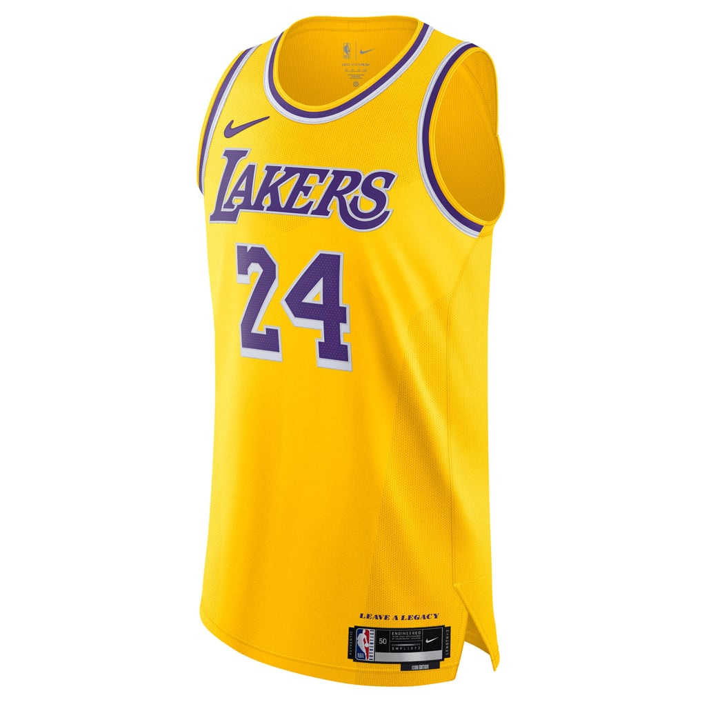 Nike Kobe Bryant #24 Los Angeles Lakers Gold Home Swingman Jersey