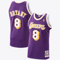 Mitchell & Ness Kobe Bryant #8 Los Angeles Lakers Purple Away Hardwood Classics Jersey