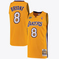 Mitchell & Ness Kobe Bryant #8 Los Angeles Lakers Gold Home Hardwood Classics Jersey