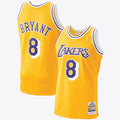 Mitchell & Ness Kobe Bryant #8 Los Angeles Lakers Gold Home Hardwood Classics Jersey