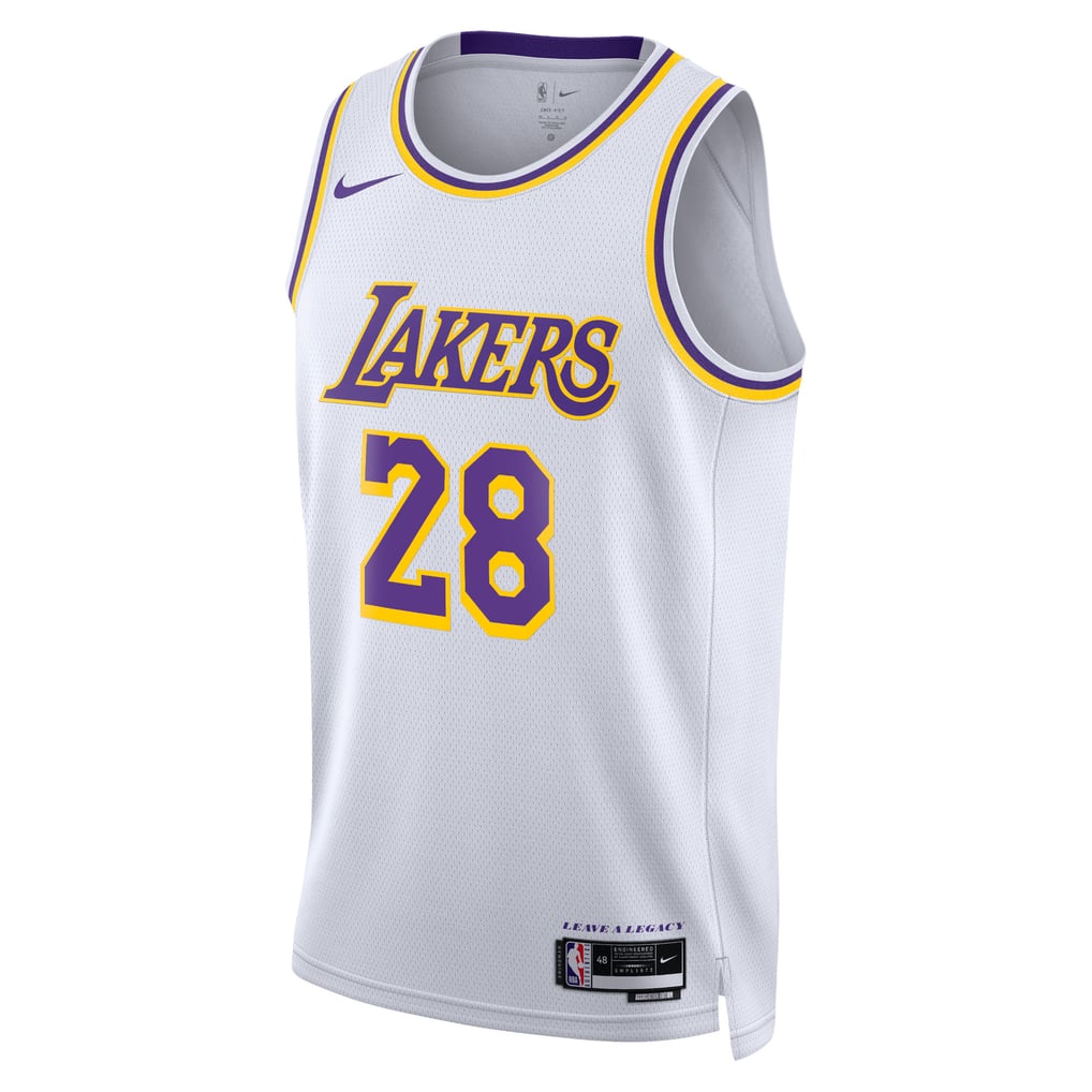 Nike Rui Hachimura #28 Los Angeles Lakers White Away Swingman Jersey
