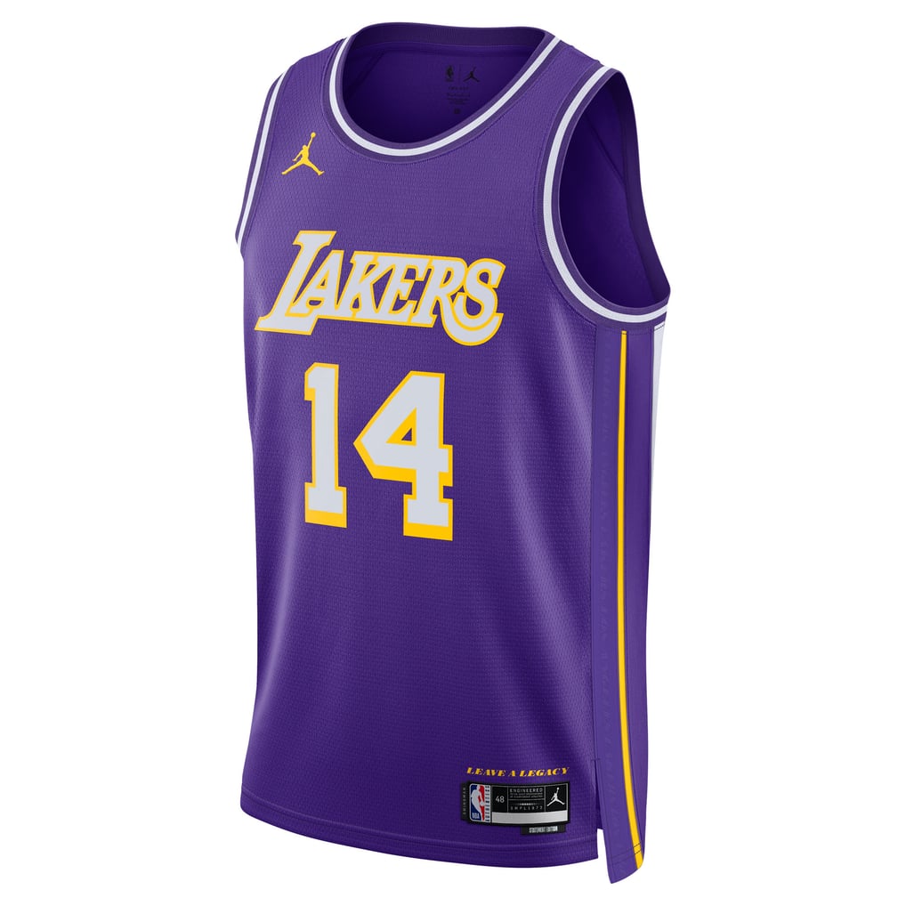 Jordan Brand Walker Kessler #14 Los Angeles Lakers Purple Statement Edition Swingman Jersey