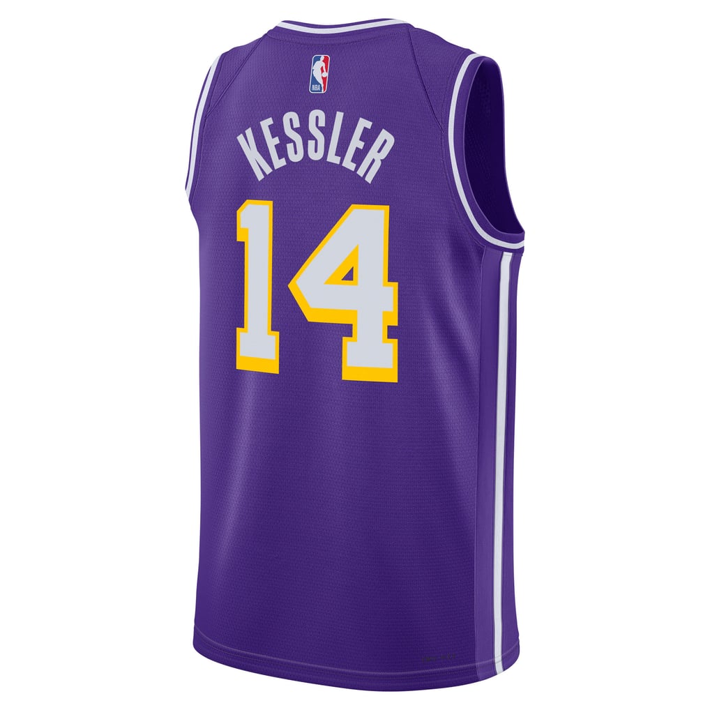 Jordan Brand Walker Kessler #14 Los Angeles Lakers Purple Statement Edition Swingman Jersey