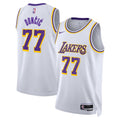 Nike Luka Dončić #77 Los Angeles Lakers White Away Swingman Jersey