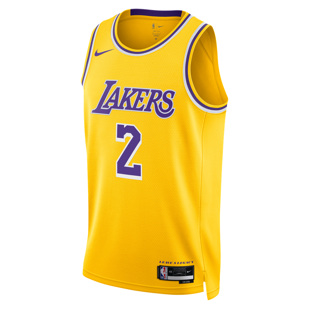 Nike Jarred Vanderbilt #2 Los Angeles Lakers Gold Home Swingman Jersey