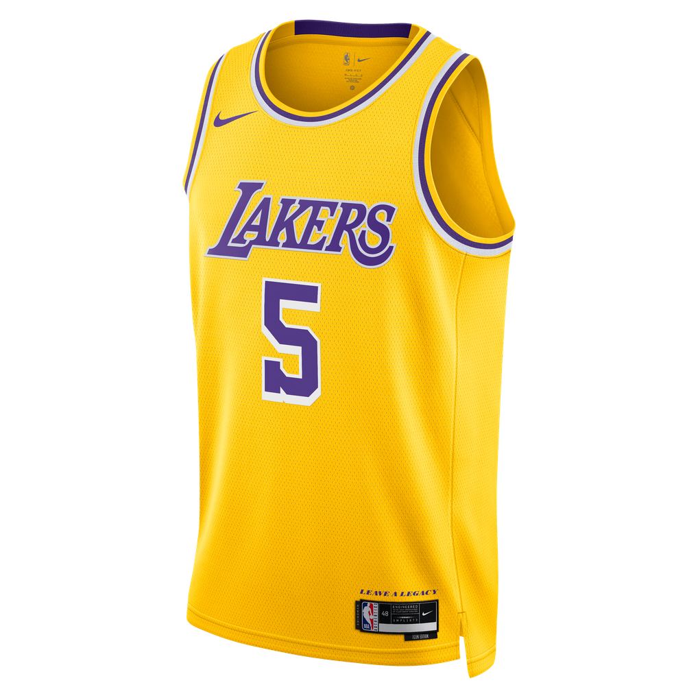 Nike Quentin Grimes #5 Los Angeles Lakers Gold Home Swingman Jersey