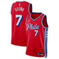 Jordan Brand Jaylen Brown #7 Philadelphia 76ers Red Home Swingman Jersey