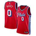 Jordan Brand Tyrese Maxey #0 Philadelphia 76ers Red Home Swingman Jersey