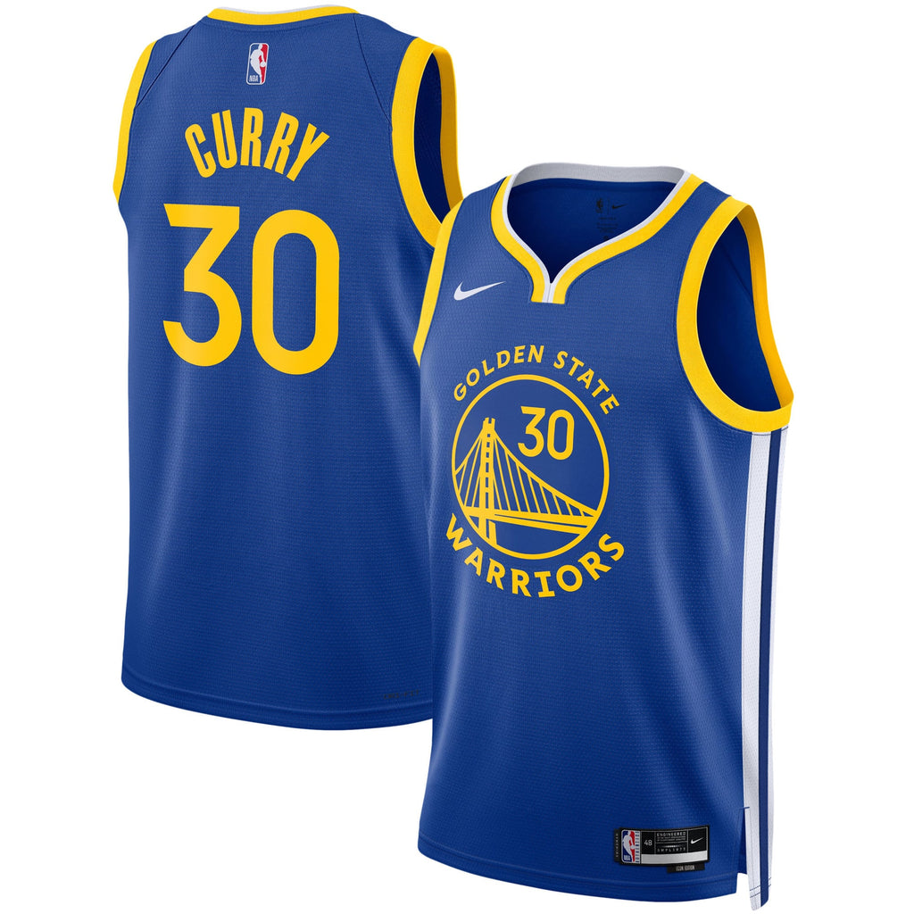 Nike Stephen Curry #30 Golden State Warriors Royal Blue Home Swingman Jersey