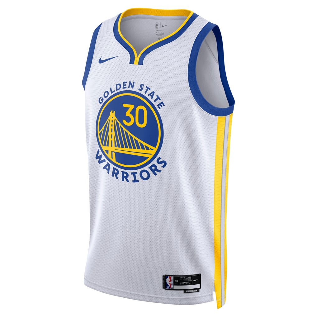Nike Stephen Curry #30 Golden State Warriors White Away Swingman Jersey