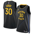 Jordan Brand Stephen Curry #30 Golden State Warriors Black Statement Edition Swingman Jersey