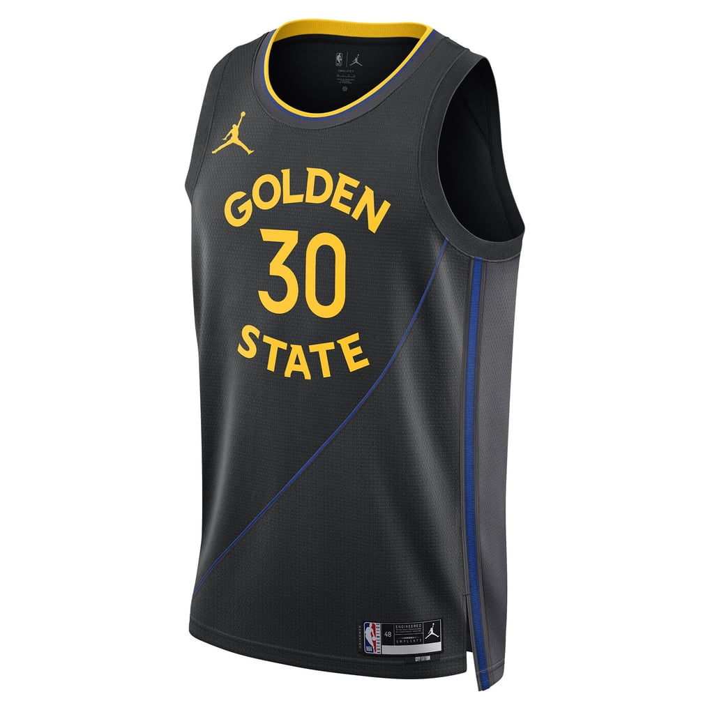 Jordan Brand Stephen Curry #30 Golden State Warriors Black Statement Edition Swingman Jersey
