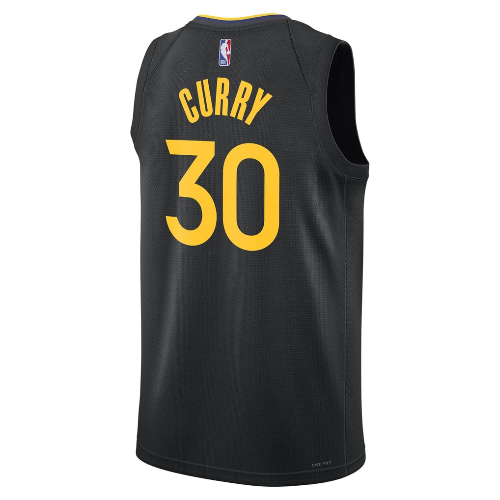 Jordan Brand Stephen Curry #30 Golden State Warriors Black Statement Edition Swingman Jersey