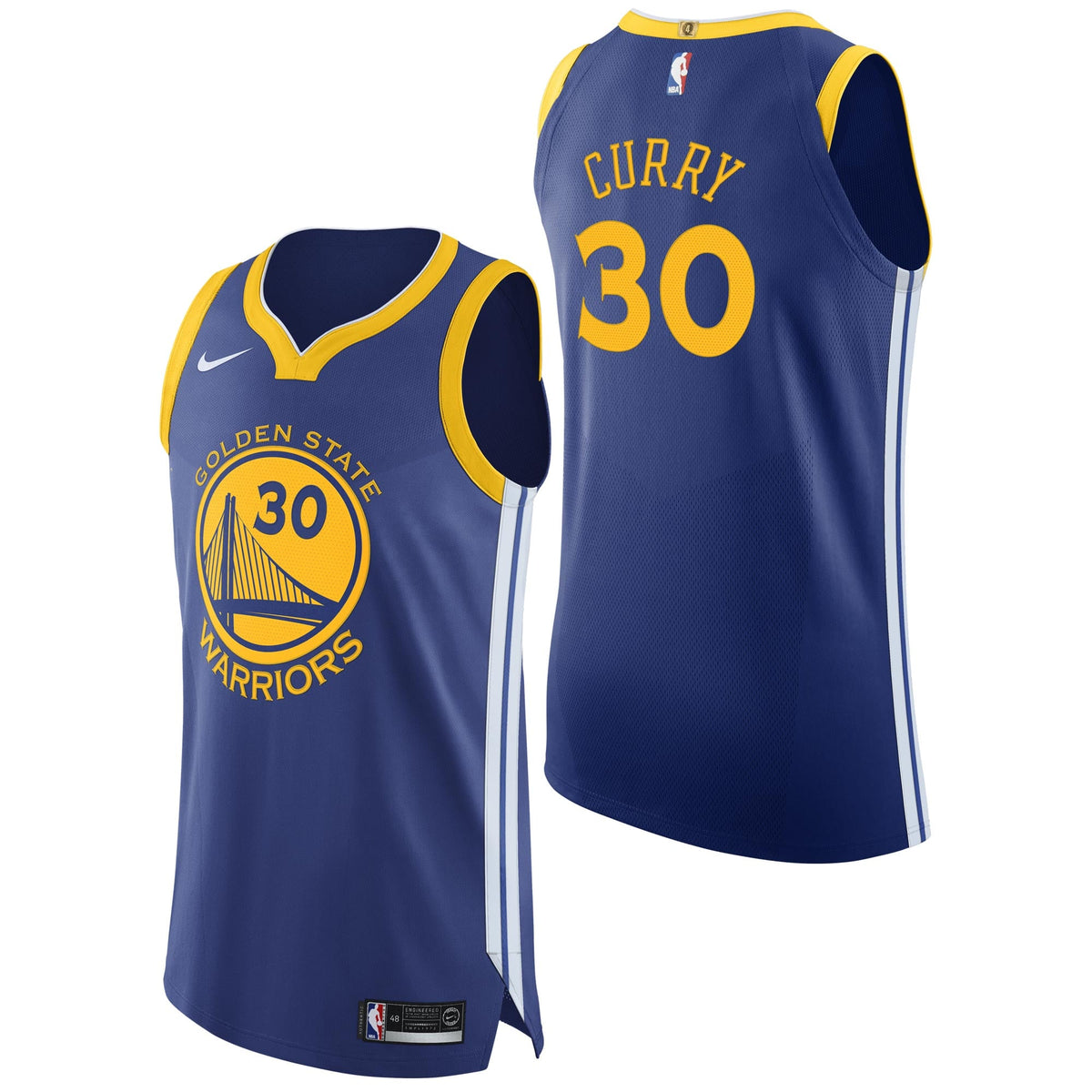 Nike Stephen Curry #30 Golden State Warriors Royal Blue Home Swingman Jersey