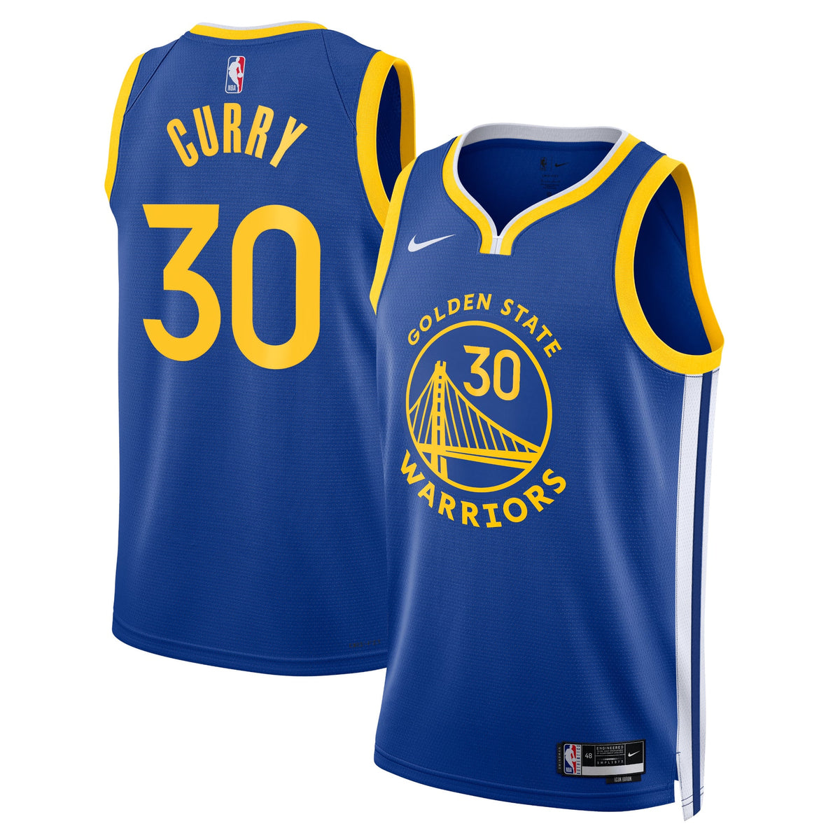 Nike Stephen Curry #30 Golden State Warriors Royal Blue Home Swingman Jersey