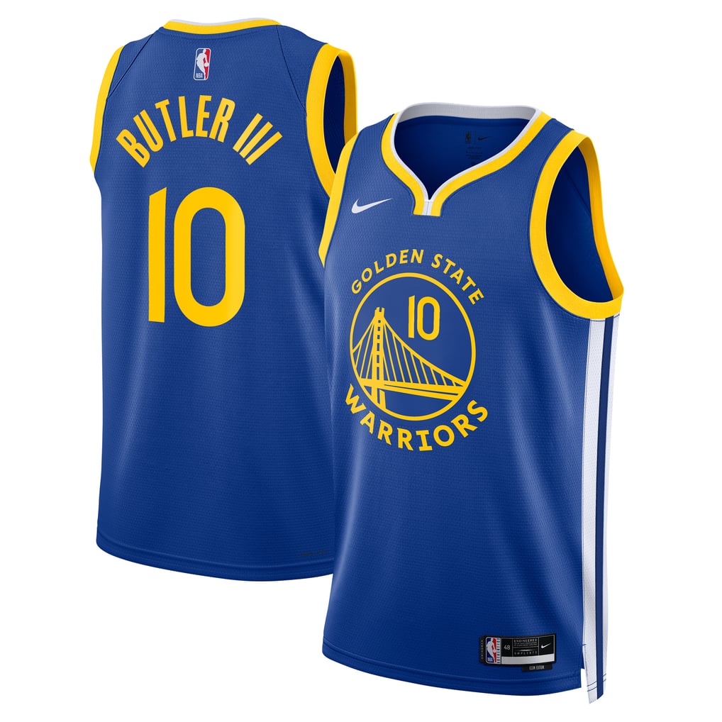 Nike Jimmy Butler III Golden State Warriors Royal Blue Home Swingman Jersey