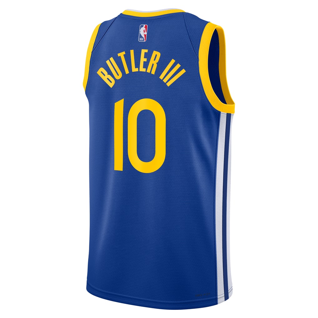 Nike Jimmy Butler III Golden State Warriors Royal Blue Home Swingman Jersey
