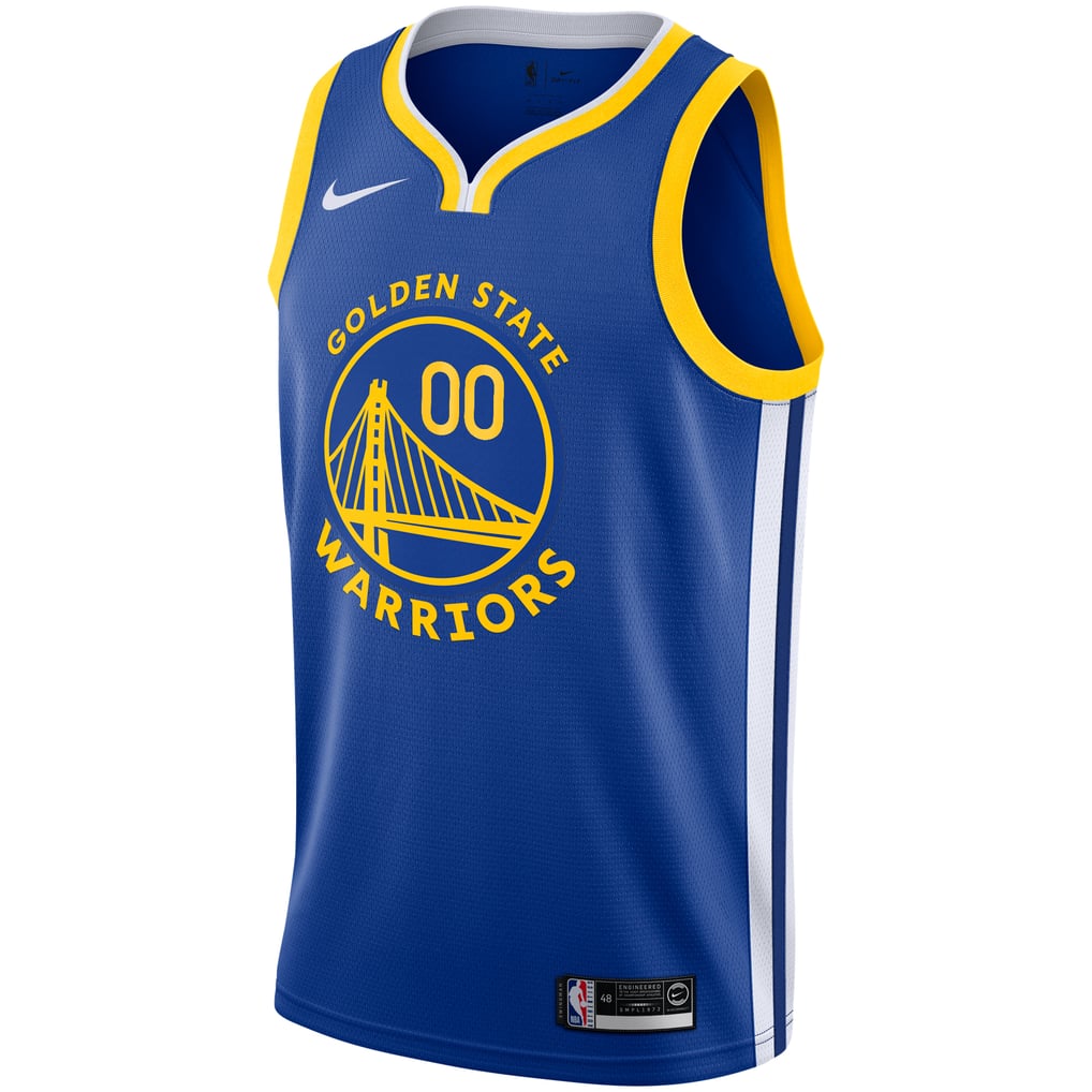 Nike Golden State Warriors Custom Royal Blue Home Swingman Jersey