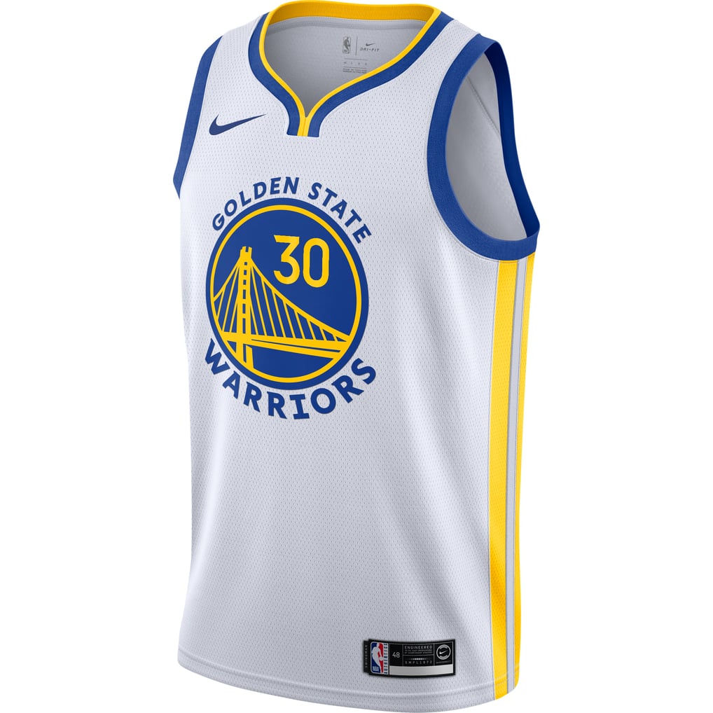 Nike Stephen Curry #30 Golden State Warriors White Away Swingman Jersey