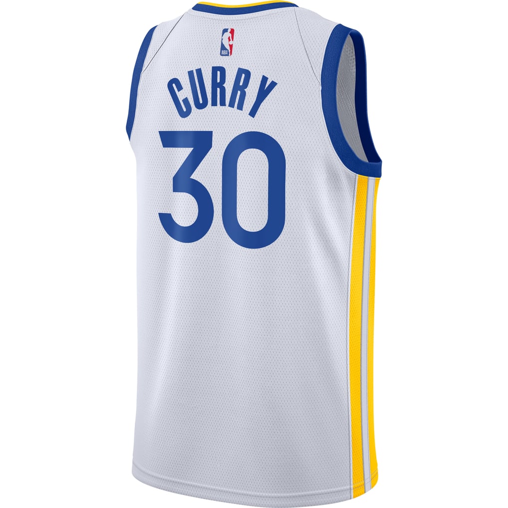 Nike Stephen Curry #30 Golden State Warriors White Away Swingman Jersey