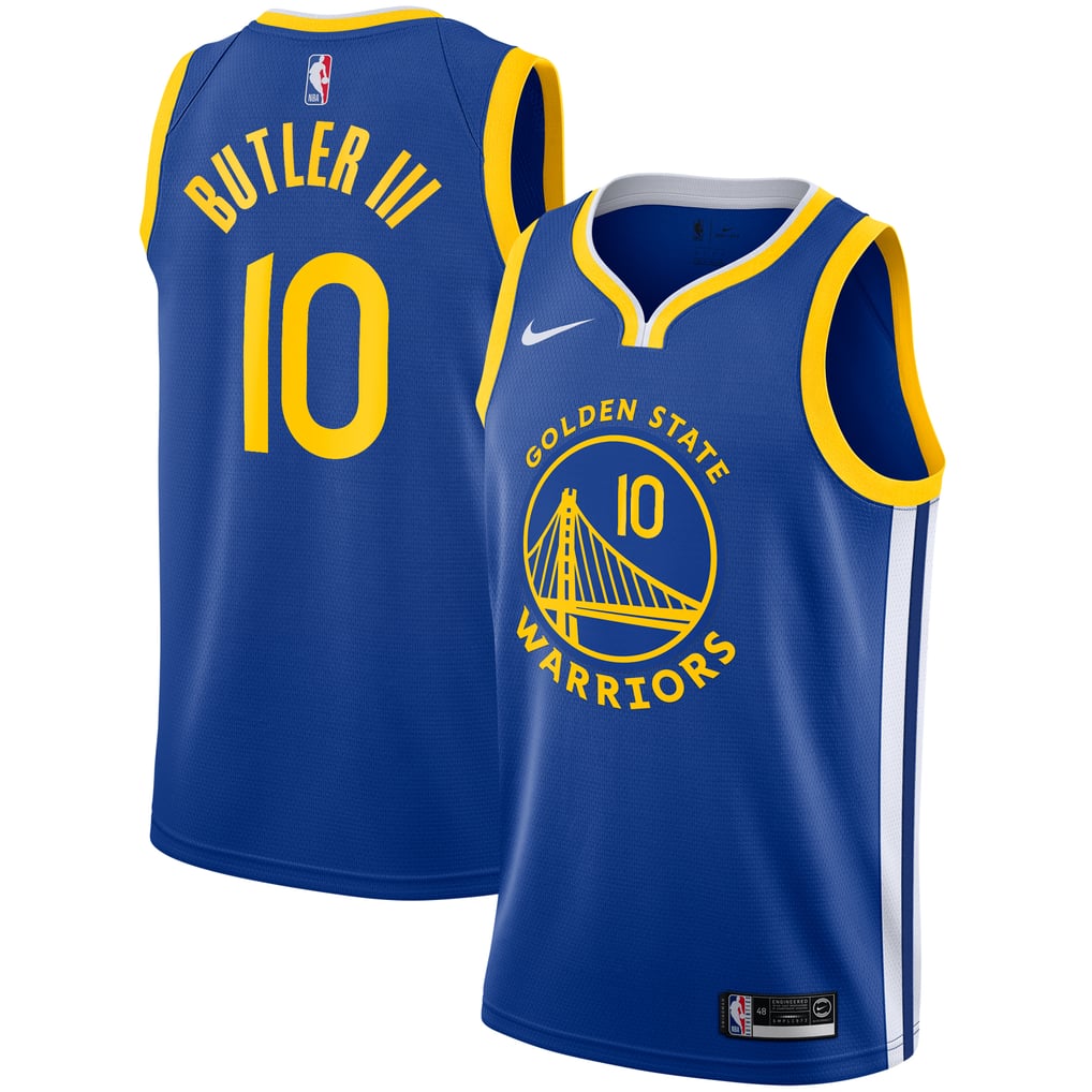 Nike Jimmy Butler III Golden State Warriors Royal Blue Home Swingman Jersey