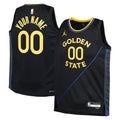 Jordan Brand Golden State Warriors Custom Black Statement Edition Swingman Jersey