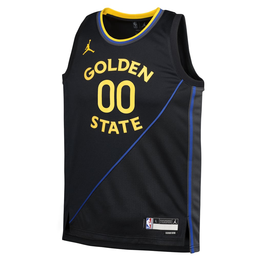 Jordan Brand Golden State Warriors Custom Black Statement Edition Swingman Jersey