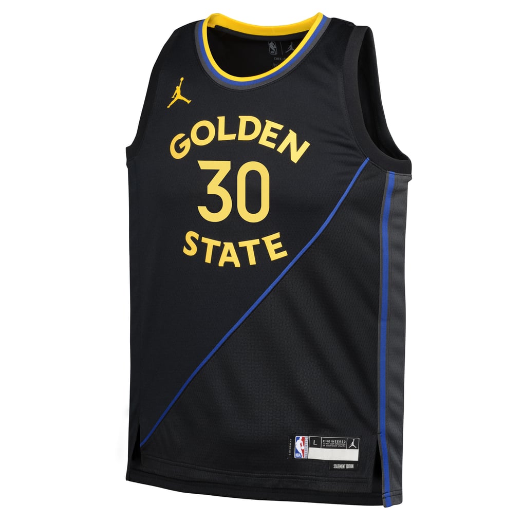 Jordan Brand Stephen Curry #30 Golden State Warriors Black Statement Edition Swingman Jersey