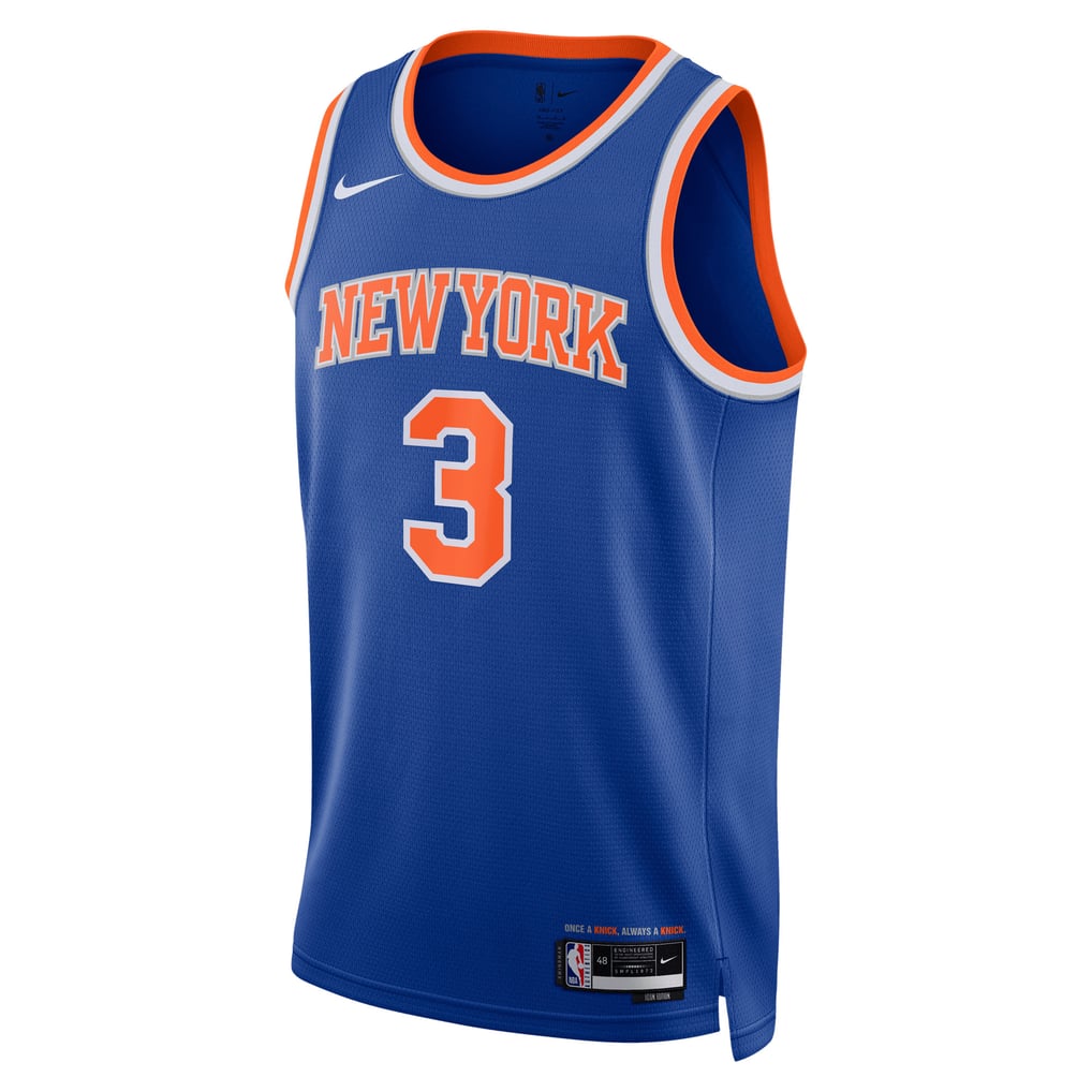 Nike Josh Hart #3 New York Knicks Blue Home Swingman Jersey