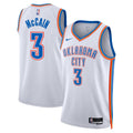Nike Jared McCain #0 Philadelphia 76ers White Association Edition Swingman Jersey