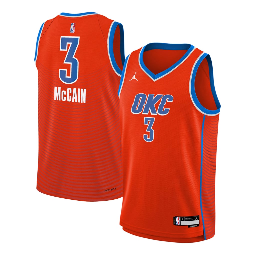 Jordan Brand Chet Holmgren #7 Oklahoma City Thunder Orange Statement Edition Swingman Jersey