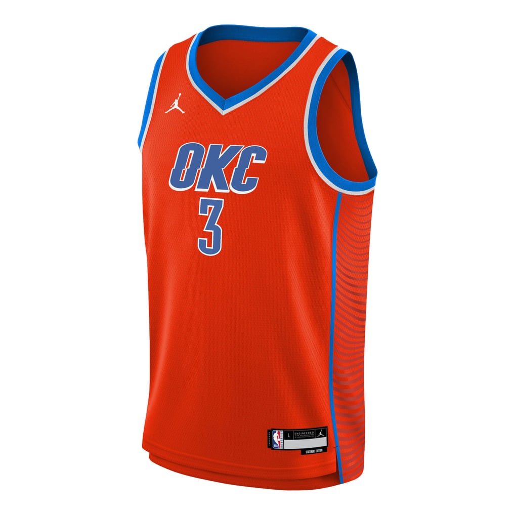 Jordan Brand Chet Holmgren #7 Oklahoma City Thunder Orange Statement Edition Swingman Jersey