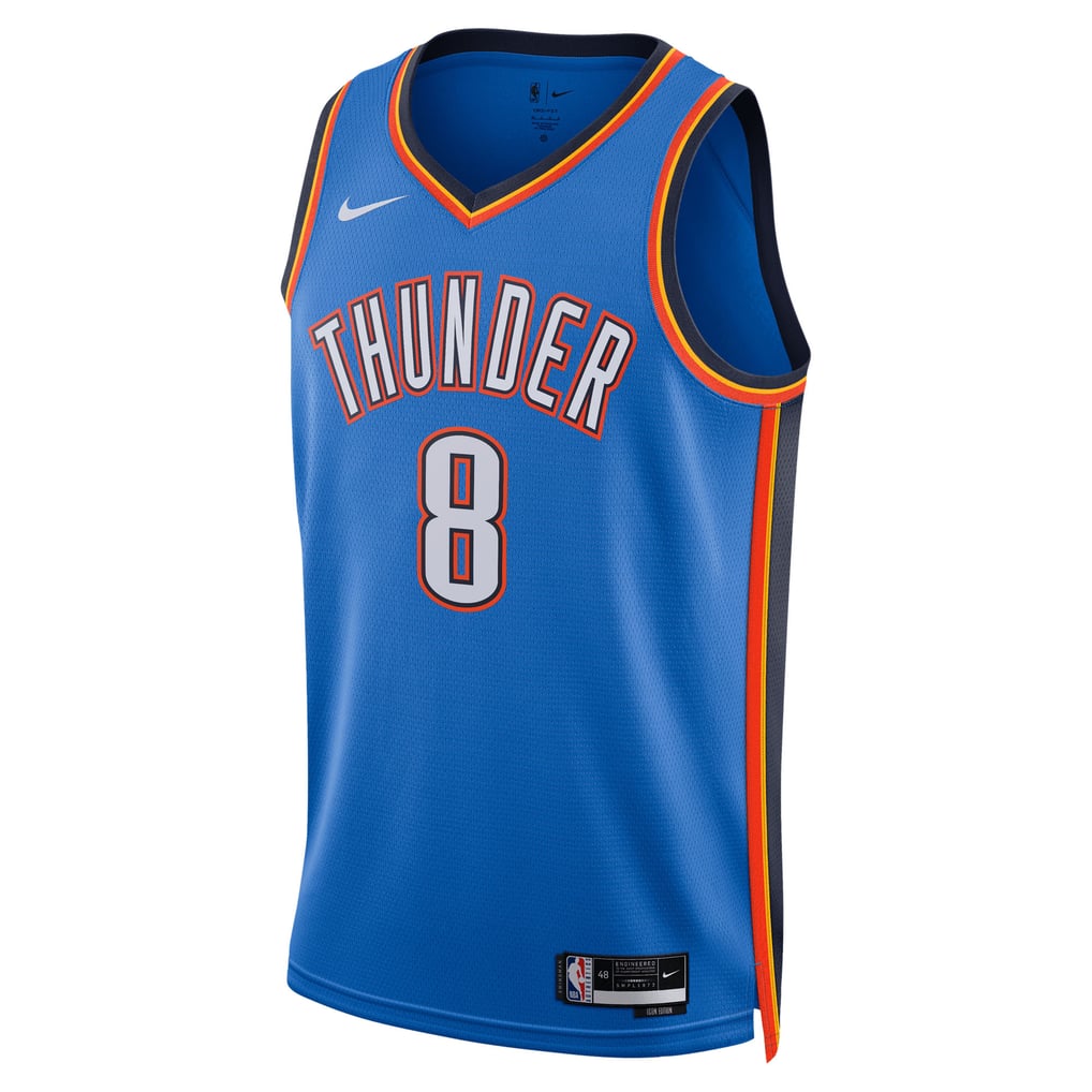 Nike Jalen Williams #8 Oklahoma City Thunder Blue Icon Edition Swingman Jersey
