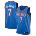 Nike Chet Holmgren #7 Oklahoma City Thunder Blue Icon Edition Swingman Jersey