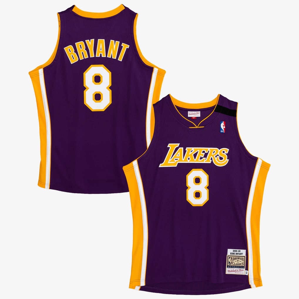 Mitchell & Ness Kobe Bryant #8 Los Angeles Lakers 1999-00 Hardwood Classics Authentic Jersey