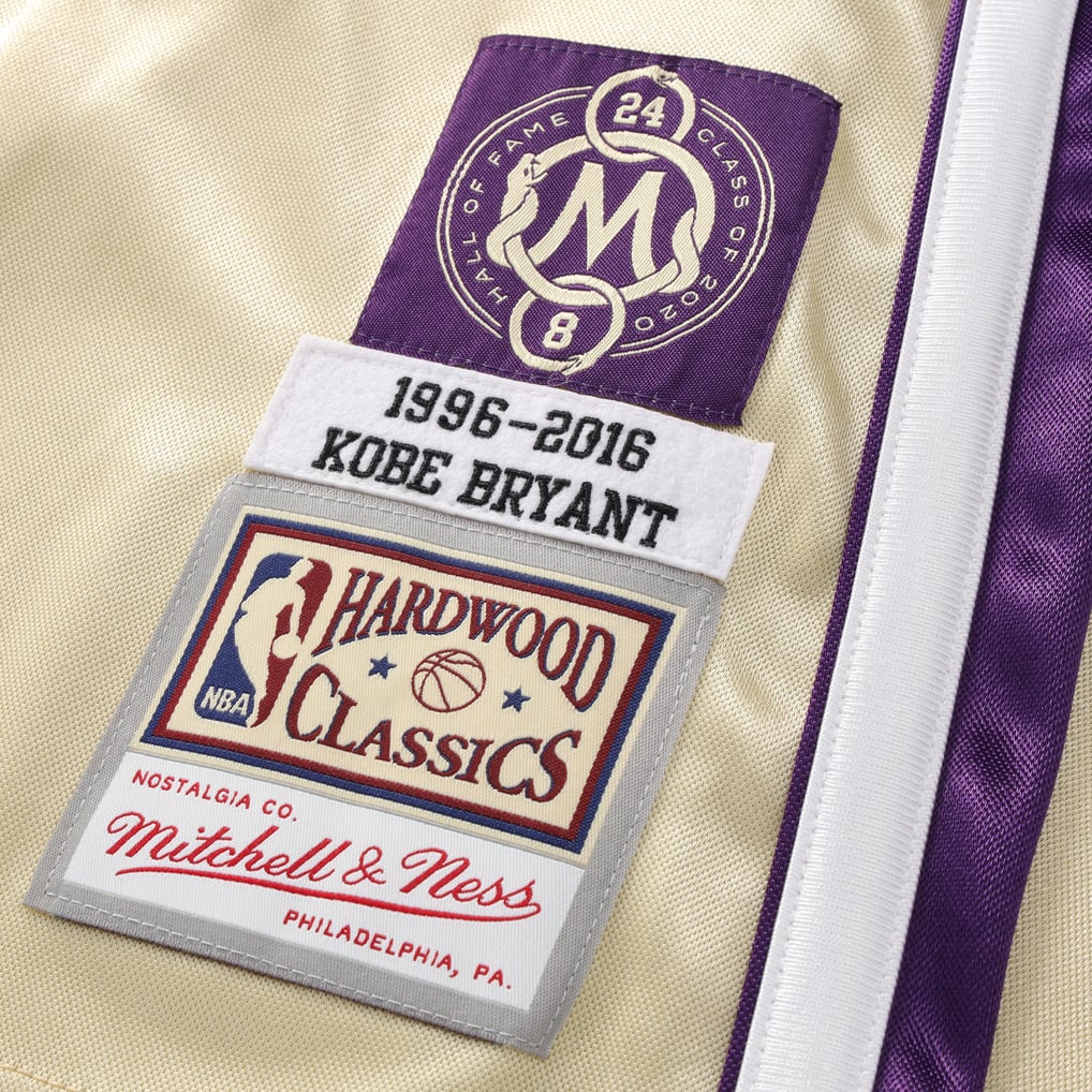 Mitchell & Ness Kobe Bryant #24 Los Angeles Lakers Retirement Edition Hardwood Classics Authentic Jersey