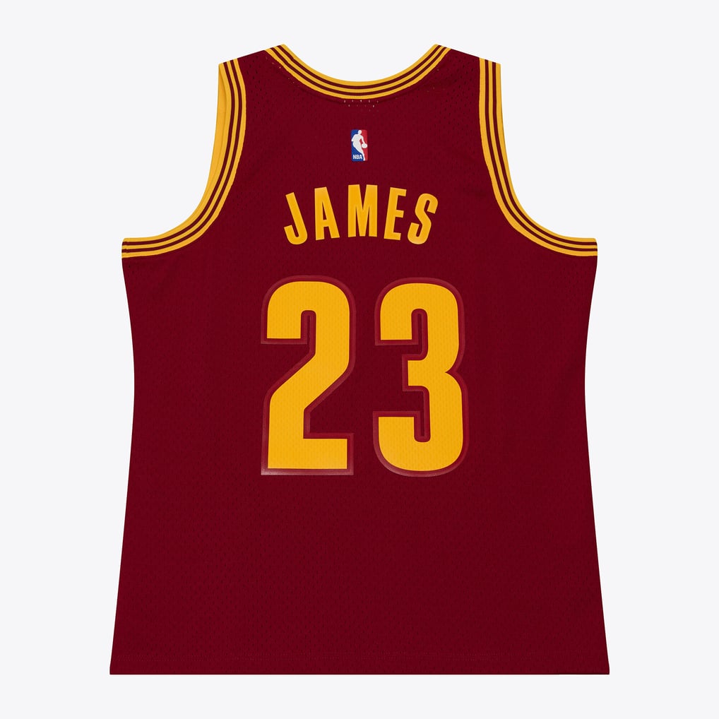 Mitchell & Ness LeBron James #23 Cleveland Cavaliers 2015-16 Hardwood Classics Swingman Jersey