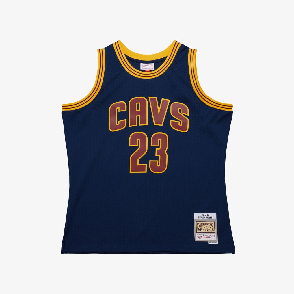 Mitchell & Ness LeBron James #23 Cleveland Cavaliers 2015-16 Hardwood Classics Swingman Jersey