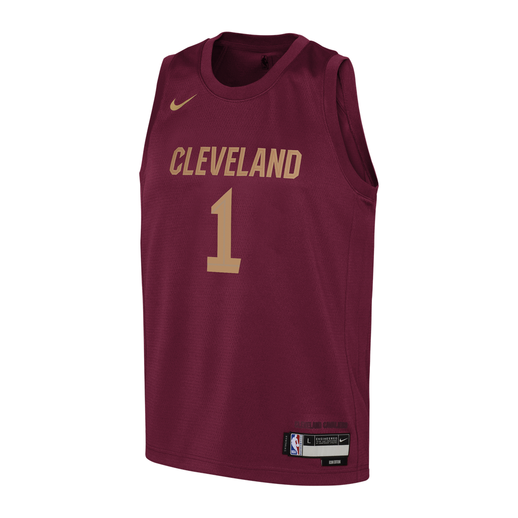 Nike James Harden #1 Cleveland Cavaliers Blue Icon Edition Swingman Jersey
